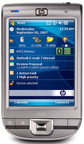 iPAQ 110 hp ipaq 100 110 classic handheld iPAQ 110 – cheap and useful Pocket PC device
