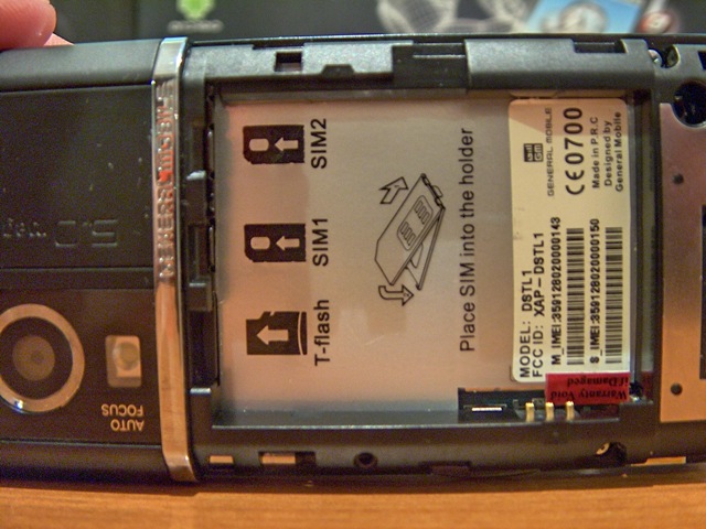 general mobile dstl1 -12