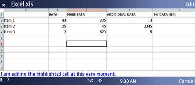 quicksheet
