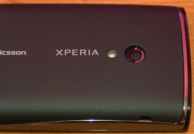 sony ericsson xperia x10 kamera