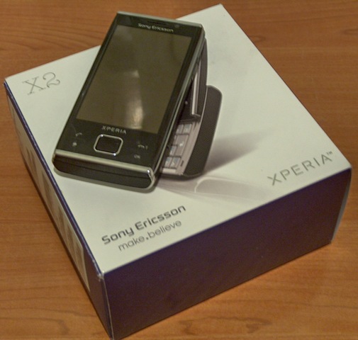 sony ericsson xperia x2 kutija1