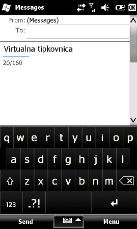 sms - virtualna tipovnica