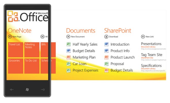 windows-phone-7-series-office-hub-screenshot